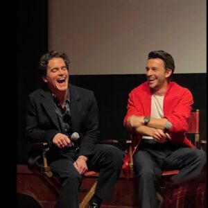 Jonathan Bailey Instagram - Three Emmy nominations for Fellow Travelers 🥛 🥛 🥛

Playing Tim Laughlin was the experience of a lifetime, and I will carry him with me always. For this experience to be recognized in this way, and alongside ultimate leader @mattbomer and the brilliant @ronnyswaner is truly beyond measure.

It is not lost on me that this sort of recognition is rare. I’ve grown up savouring the minimal queer television and film on offer whilst battling problematic media and societal criticism of queer life. I have loved so many award winning dramatic performances of gay characters but for Matt and I to be nominated together as gay actors feels like the sort of progress that would have made the world an easier place to grow up in. For that I am grateful and so unbelievably proud. Thank you to the TV Academy for this opportunity. 

This nomination represents the work of so many. It’s shared with Ron, Matt, Noah, Jelani, Allison, @robbierogers, @showtime, @paramountplus and the entire @fellowtravelerssho creative family. And ofcourse, with Tim and all the other angels who fought before us. ✨