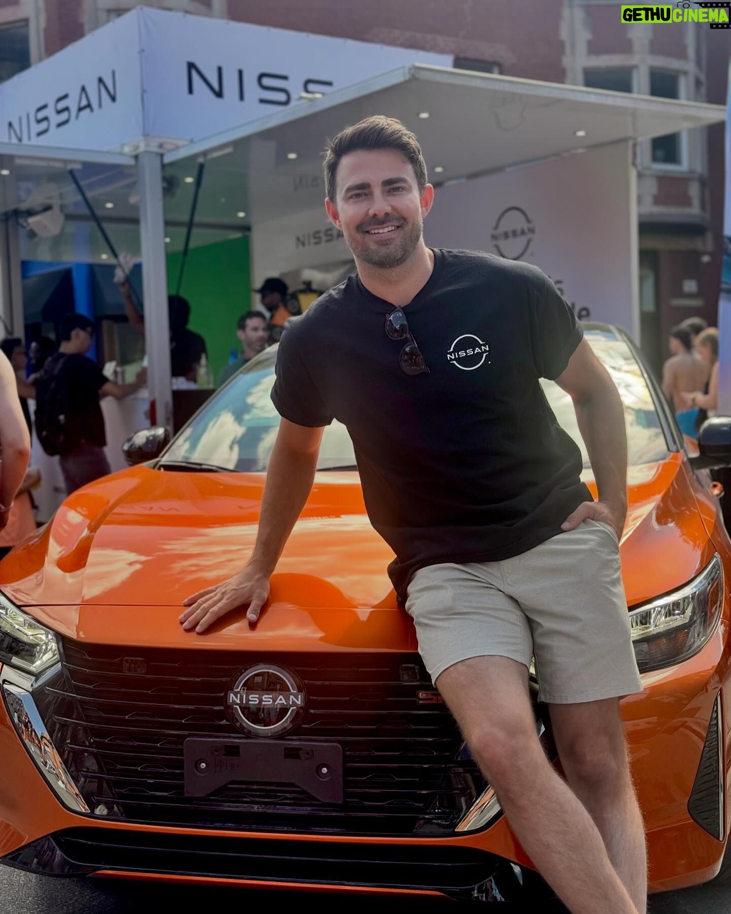 Jonathan Bennett - 10.1K Likes - Market Days Moments with @nissanusa today in Chicago. So proud to be a #NissanPartner because in a year where a lot of others put Pride in the backseat, Nissan has continuously shown up for our LGBTQ community, sponsoring events all year long, and truly showing yet again what it means to be #partnersofprogress. I had so much fun meeting you all today at our activation and at the Nissan Partners of Progress Stage. #Nissan #MarketDays