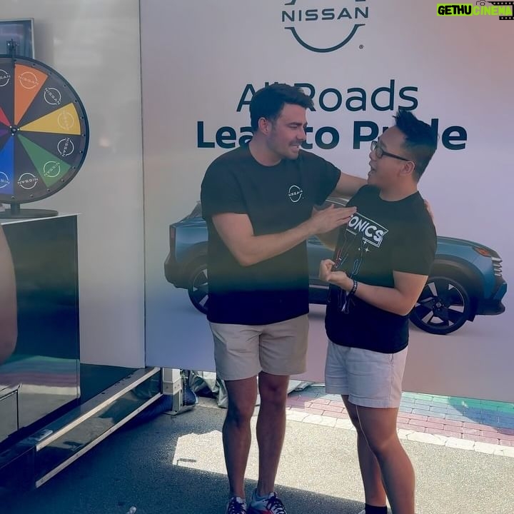 Jonathan Bennett - 10.1K Likes - Market Days Moments with @nissanusa today in Chicago. So proud to be a #NissanPartner because in a year where a lot of others put Pride in the backseat, Nissan has continuously shown up for our LGBTQ community, sponsoring events all year long, and truly showing yet again what it means to be #partnersofprogress. I had so much fun meeting you all today at our activation and at the Nissan Partners of Progress Stage. #Nissan #MarketDays