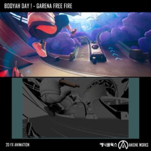 Jonghyun Jungboix Instagram - 2DFX work for Garena FREE FIRE - BOOYAH DAY !

Collaboration with the amazing artist @michirubaudet
.
FX Animation by Anioneworks.inc
CG/Production : Passion pictures
Client : Garena
.
.
.
.
.
.
.
#anioneworks #cg #3d #freefire #garena #garenafreefire #garenabrasil  #garenaoficial #garenafreefireoficial  #animation #animator #anime #sakuga #cartoon #2danimation #2d #fx #effects #vfx #drawing #art #artist #character #anime #art #artist #drawing #color #rough #wind #fire #explosion #chase #fight
