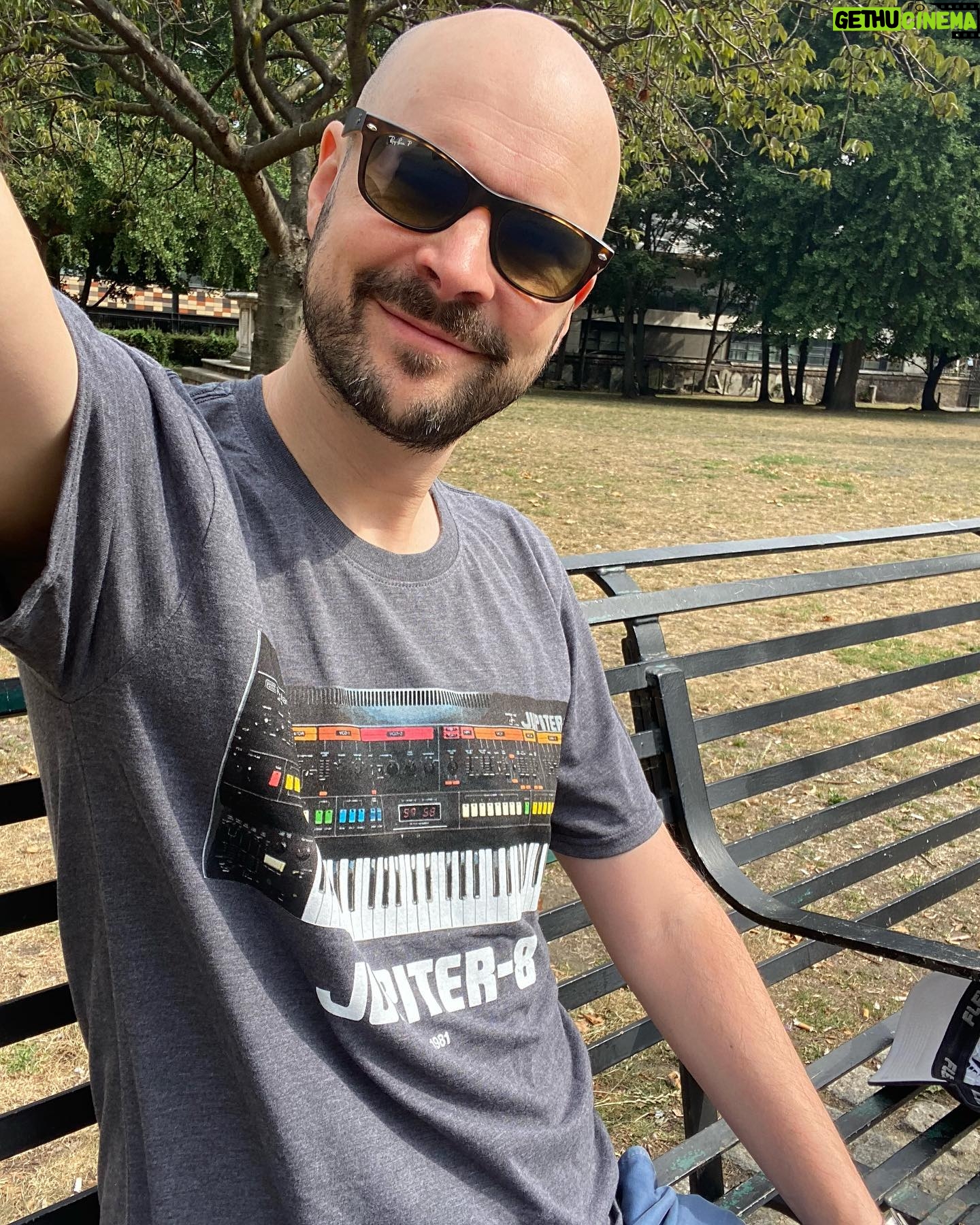 Jono Grant - 2.5K Likes - Thanks @darrentatemusic for gifting me the geekiest t-shirt in my wardrobe.
#Jupiter8 #Roland @roland_uk @roland_uk