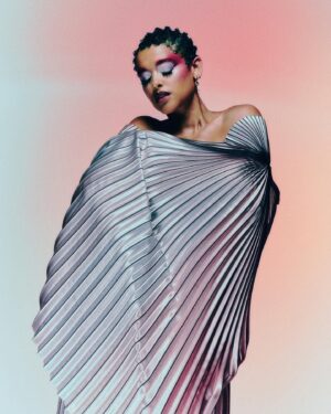 Jordan Alexander Instagram - Adore this shoot 🌺 

Light Tech - @matadormio 
Assists - @daniel.lastres @oneofakynd27 
Producer - @hajermustafaxx 
HMUA - @ms.mylesmua 
Style - @catcalica 
Gown - @lesley_hampton 
PA - @yousif_mustafa_1 
Studio - Mild Studios

CD/Photo - @xtinedo 

Special thanks to @imad.eth and @______nance