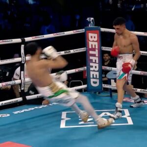 Jordan Gill Instagram - Both men stand on the brink of a shot at the World Title on Apr 13 👑🔜 @itsjordangill @zelfaflash 

Make the Days Count build-up documentary to #GillBarrett is out now on @matchroomboxing YT 🎬