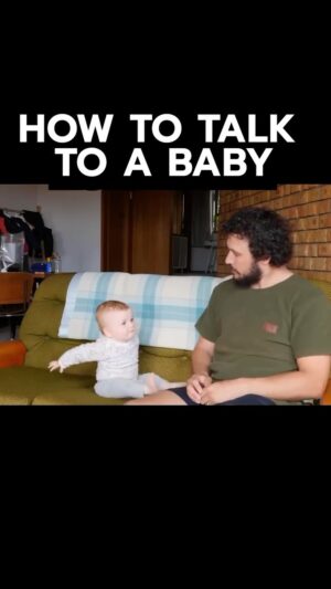 Jordan Watson Instagram - How to talk to a baby 
#baby #howtodadnz #parentingtips #babytips