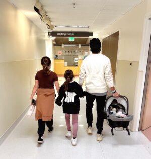 Jordi Vilasuso Instagram - It is with overwhelming joy and the fullest of hearts that we welcome the answer to our prayers, our sweet Lucy Noelle. 💕 We have been waiting so long for you, little girl. ‘You are something between a dream and a miracle.’

Thank you, beautiful friends and family, for the part you have played in this chapter. I wish I could say that it was a purely faith filled journey from our first loss until today, but the God’s honest truth is that knowing you were holding our family in your prayers was often what got us through. I know I’ve said it before, but we are truly forever grateful. 

And to anyone who sees these pictures and feels an ounce of hurt for your own hearts dream- please know that I will never not think about you as I post. I truly never thought this day would come- as evidenced by my complete lack of preparation for this little bundle.. I literally had not bought a thing. But this little girl in my arms is proof that God’s promises are greater than our fears, no matter how big those fears are. I see you, I have been you, I am praying for you. Hold onto your hope. 🙏🏻

We love each of you to the 🌙 .. and also, Riley and Evie are the best big sisters on the planet. ☺️💕