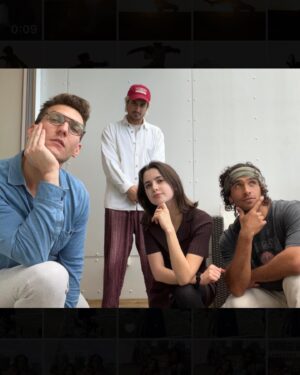 Jordi Webber Instagram - Due to the times - all the conflict going on in the world, the actor/writer strikes - I’ve held off from sharing,

But I think it’s time to acknowledge this one.

If you haven’t already met him, this is ‘Jack’ and it was an absolute joy to play him in Choose Love ❤️

If you’ve seen this bubbly interactive film on Netflix - how many endings did you see? ☺️🤷🏽‍♂️
If you haven’t - it’s a good watch for the  holidays ✨🎄

Anyway, to all the cast/crew involved, you all did an amazing job 👏🏼 and it was a groovy time cutting shapes with you all 🎬

To everyone else, I wish you a beautiful Christmas and new years 🤘🏽
Stay safe, be kind, have fun, cherish your loved ones, and most of all…… Stay Groovy 🕺🏽🤘🏽