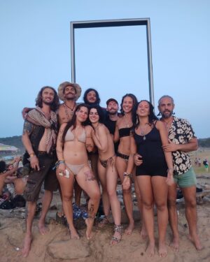Jordi Webber Instagram - A vivid moment engraved into my forever… 🌅

Painting faces with new faces, sharing food with strangely familiar hands, weaving the sun dipped wind beneath our shirts and dancing to the beat of the bongo man.  Through the door at the edge of the world, the sun falls slow as we sway to the mellow hum of Kenos electric guitar, 
So wherever you are, and wherever you go,
My friends
My nomads
My Boom! Feel my soul 

Boom 2023 - Radical love ✌🏽🤙🏽🌞❤️