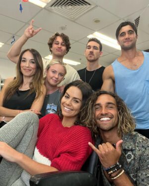 Jordi Webber Instagram - For all those watching the show at the moment… just want to say - even though we may do some silly things on screen - we’re even more crazy off 😎🤘🏽

Cutting shapes with some of the coolest kids on the block! 🤙🏽🕺🏽💃🏼