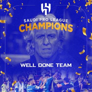 Jorge Jesus Instagram - SOMOS CAMPEÕES! Obrigado a todos por esta época incrível! Obrigado aos meus jogadores por nunca desistirem e por lutarem sempre pelo melhor resultado. Obrigado ao clube por nos ter dado todas as condições para percorrermos este caminho. Obrigado a minha equipa técnica por estar sempre ao meu lado. E por fim, obrigado aos nossos fãs por acreditarem sempre em nós e por nos proporcionarem momentos incríveis nos vários estádios! Este título é de todos! Obrigado!

.

WE ARE CHAMPIONS! Thank you to everyone for this incredible season! Thank you to my players for never giving up and always fighting for the best result. Thank you to the club for providing us with all the conditions to go through this journey. Thank you to my coaching staff for always being by my side. And finally, thank you to our fans for always believing in us and for providing us with incredible moments in various stadiums! This title belongs to everyone! Thank you!