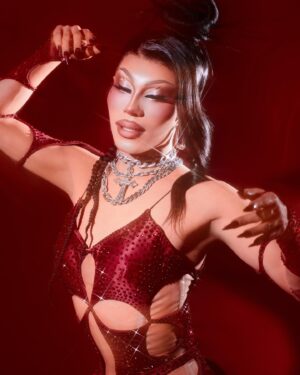 Jorgeous Instagram - AS9 ✨ Feeling Jorg. 💋🫦 

Photo @ericrichardmagnussen 💋
Hair @omgeewigs 💋 
Look @michaelbrambila 💋

#Allstars9 #Jorgeous