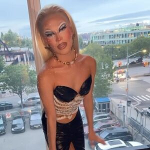 Jorgeous Instagram - Premiere Lewks For Allstars 9 💀💎✨

Look @michaelbrambila 💀
Hair @omgeewigs ✨
Hair Pressed @moek_hair 💎
Beat @sterlingtullnyc ✨
Assisted By @nikohaagenson & @whereisthemolly 💎