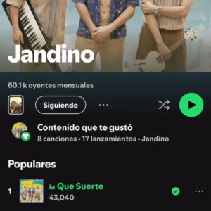 José Andrés Chiluiza Calderón Instagram - 1) “Que suerte” tener esta van 🍀
2) “Que suerte” estar en TV nacional 
3) “Que suerte” que juan mire a jandi así 
4) “Que suerte” que Spotify Nos apoya🫶🏼
5) “Que suerte” Tener a Luchito 
6) “Que suerte” que los Hackers no buscaron polémica 😇