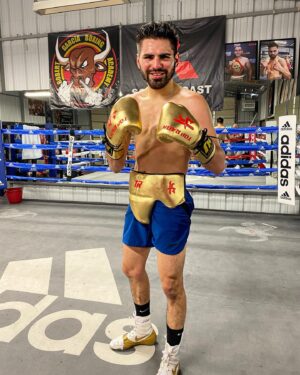 Jose Ramirez Instagram - Great 13 rounds of sparring today. I’m feeling more then ready for my next challenge. 4:13 
#TeamRamirez #AllGloryToGod #China #Feb1st #RamirezPostol 
Check my new gear @trfightgear 
@toprank @trknockouts