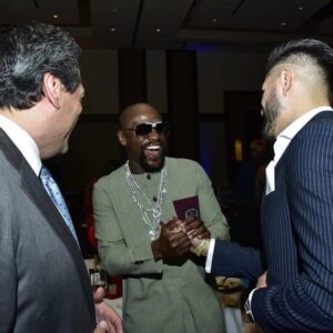 Jose Ramirez Instagram - At the Nevada Boxing Hall Of Fame #NightOfLegends and #Champions