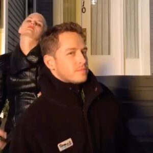 Josh Dallas Instagram - Let’s take this act on tour @jennifermorrison!! Happy Birthday JMO! Sending you big love from the both of us. ♥️♥️ #jennifermorrison #birthday #ouat