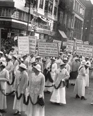 Joy Reid Instagram - Today is #womensequalityday when we commemorate ratification of the 19th Amendment to the constitution granting women the right to vote. The story though is more complicated…

Twenty-two women from @dstinc1913 were among the Black women who sought to join the landmark 1913 suffrage parade in Washington D.C. organized by leading suffragists Alice Paul and Lucy Burns for the National American Womam Suffrage Association (NAWSA). Instead of being welcomed, the Black suffragists were told they would have to match at the back of the procession in segregation. They refused.

And while all of the 250,000 or so women who joined the march faced jeers and catcalls from men who stood along the road, the Black women also faced savage beatings, including from some women marchers. The violence was so pronounced and unimpeded by DC police that congressional hearings were later held to get to the bottom of it. 

In addition, there was controversy over the announced inclusion of Dawn Mist, “the beautiful daughter of Chief Three Bears of the Glacier Park Indians,” who supposedly would ride through the procession on horseback in a buckskin dress along with other representatives of “the wildest type of womanhood” side by side with white women of the finest class. Turns out, Dawn Mist was fictional, and an invention of the public relations office of The Great Northern Railroad, who hired at least three native actresses to portray her. (Source: National Parks Service)

Despite all of this the march did happen, and eventually the Susan B Anthony suffragw and the 19th Amendment were passed by Congress and ratified on August 18, 1920 granting women the right to vote, though Black women would have to wait until the Voting Rights Act of 1965 to see the amendment implemented for them nationwide. 

The right to vote is precious and recent for so many of us. We really ought to use it.

Slides from @whenweallvote 
Find out how to register at @votedotorg 
#vote2024 #vote