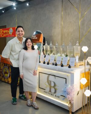 Joyce Ching Instagram - Huge thank you to all our suppliers for making our baby shower fun and memorable! 🫶🏼

Venue: @fusion.space.ortigas
Official photos: @sweet.escape
Food and styling: Clementine Events and Catering
Giveaways: CB Scents perfume bar (facebook)
Mini donuts: @lilorbitscartrent
Lechon: @drels_lechon
Pika-pika: @hotdish.ph
Piñata: @pnatasph
