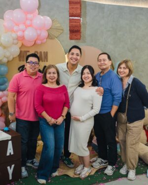 Joyce Ching Instagram - Had a great time celebrating God’s goodness to our growing family. We can’t wait to see you our Hawhaw. 🥹💕

Photos by @sweet.escape 🫶🏼
You can use my code: JOYCE15 to get 15% off of your photoshoots in local and international destinations