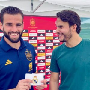 Juanfe Sanz Instagram - 100% corazón madridista 🤍 ⚽️ 

El nuevo capitán del @realmadrid es
@nachofdez90 

Momentos top en @elchiringuitotv 

#realmadrid #nacho #nachofernandez #capitan #capitano #rmadrid #sefutbol #selecciónespañola #realmadridcf #entrevista #interwiew #soccer #soccerlife #elchiringuitodemega #elchiringuito #elchiringuitodejugones #tv #show #tvshow #fútbol