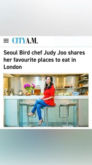 Judy Joo Instagram - Thank you so much @city_am for profiling me and a few of my fave places to eat around London. I love the steaks and charming dining room @qualitychop; the fantastic seafood with a Greek twist @kima.restaurant.london; the excellent yakitori @junsei_uk; the gorgeous seasonal produce of @apricityrestaurant; and the spicy flavors of @jamavarlondon 
.
.
#chefs #chefsofinstagram #judyjoo #london #londonrestaurants #cityam #food @chef_chantelle @chefsurendermohan @samyuktanair @chefamanlakhiani @frasercomms @binxandco_