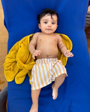 Juhi Godambe Instagram - 9 months of Aryan ❤️
You bring us so much joy! Proud parents ❤️🥹