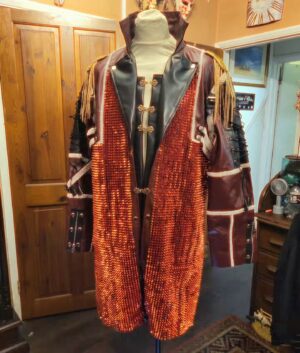 Julia Hamer-Bevis Instagram - Finally finished making my grandsons new ring jacket @pjknight18 cannot wait to see him in it, now onto my next order, steam punk style!
