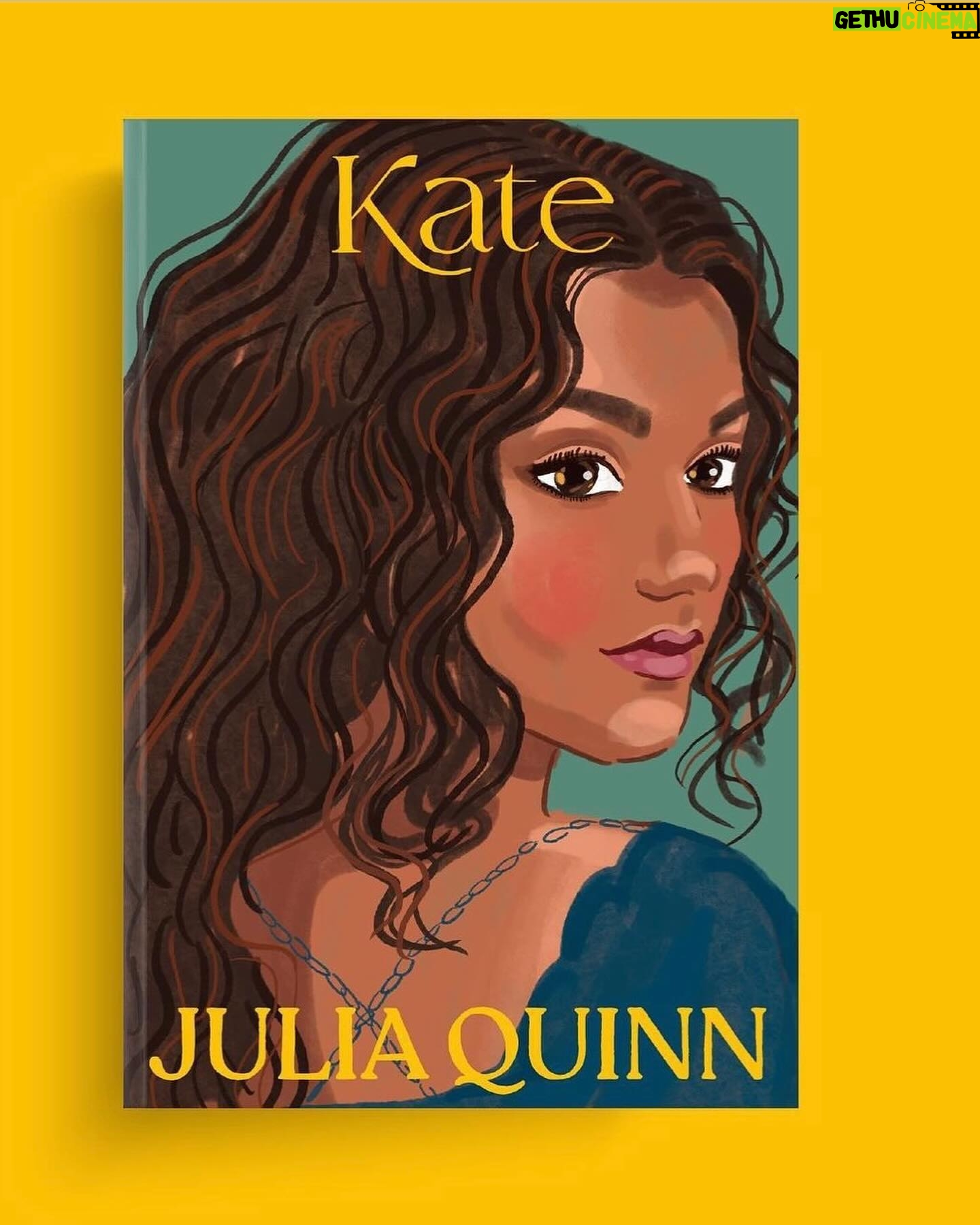 Julia Quinn - 27.9K Likes - @kammyillustration is reimagining the #Bridgerton books titled with just the heroine names, and I am low-key obsessed with the one of Kate.
