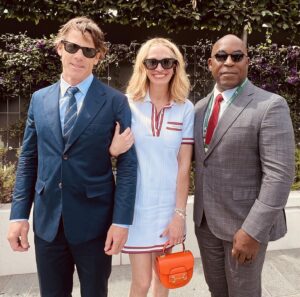 Julia Roberts Instagram - An incredible day at Wimbledon!
💛🎾💛🎾