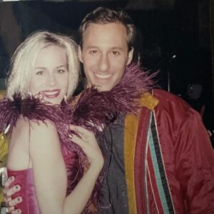 Julie Benz Instagram - Tonight we are going to walk into the Academy Museum of Motion Pictures and strut our shit on stage like everything is peachy fucking keen 🍭 25 years ago #jawbreaker