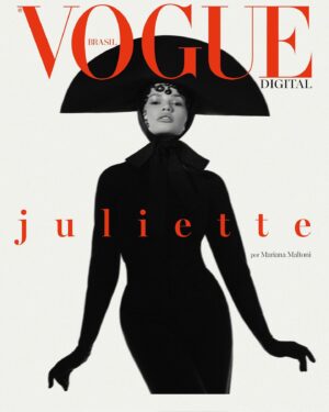 Juliette Instagram - SOMOS capa da @voguebrasil 

A cultura nordestina, a força feminina, todos que tiveram amor por essa história e eu. 
Fiz esse ensaio chorando de felicidade e gratidão. 
Obrigada, obrigada e obrigada!

Foto: @maltoni 
Edição de moda: @pedrosales_1
Beleza: @silviogiorgio
Entrevista: @adriananegreiros
Direção de conteúdo: @paulimerlo
Assessoria de imprensa: @soubpmcom
Edição de conteúdo: @marialauraneves
Direção de arte: @juliakoala
Coordenação digital: @renatagarciac e @laisfranklin
Produção executiva: @leilaferrell
Coordenação executiva: @moborges_
Set design: @joao_arpi
Nail artist: @robertamunis
Produção de moda: @rogeriomartinez_ e @sannyelias
Tratamento de imagem: @bragatel
#JulietteNaVogue
