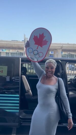 Jully Black Instagram - I’m in Paris for the Olympics! 

Performing at Canada Olympic House in Paris is a huge milestone for me, both personally and professionally. I can’t wait to bring the energy and love to this  show – it’s gonna be a VIBE! 

Music is a universal language, and together with sports, it creates community. It brings together people who might not otherwise connect, breaking down barriers and fostering unity. In those moments, we celebrate and uplift each other. We need to carry that spirit with us every day!

Big shout out to @missjemeni and @strizzzyeverywhere, for having me on their first episode of Olympic Fomo!

Special thank you to @brunysurin for advocating for me to be here! You’re a real one! 

#CBC #Olympics #CanadaHouse #Paris2024 #JullyBlack