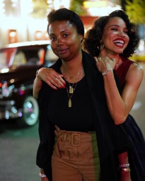 Jurnee Smollett Instagram - Letitia F*cking Lewis, y’all. Choose your fighter. (And before y’all start getting too excited, I’m not hinting at anything!!)

“Lovecraft Country” burst onto the scene 4 years ago today and Leti was born. This fierce, fearless, and unapologetically bold character forced me to dig deeper and connect to my inner strength and resilience. From battling monsters to fighting for justice, Leti showed me what it means to be a true warrior. Forever grateful to @mishatrillxxl for giving me the opportunity to have brought her to life and to the fans who keep her spirit alive. Here are some of my favorite moments and some extra BTS to commemorate 🖤✨ #LovecraftCountry #LetiLewis #CinemaFriday

📷 @eli_joshua / HBO