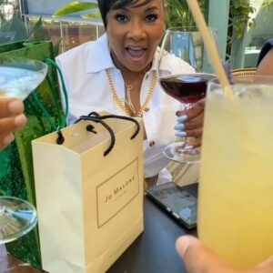 Jussie Smollett Instagram - Today we spent the afternoon toasting my friend and leading lady THEEEEE @MsVFox for her 60th bday. We are surrounded by Leos and this one is the Queen. Happiest of birthdays to you lady. The world is better to have you in it and I forever love you. Cheers. #VivicaAFox #LeoSeason #TheLostHolliday