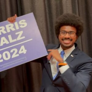 Justin J. Pearson Instagram - We are fired up for Harris-Walz! Great @shelbydems rally yesterday as we get ready for the DNC! When we fight we win! Let’s do this! #Harris-Walz