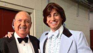 Justin Roberts Instagram - Over the years with “Mean” Gene Okerlund, one of a kind ❤️