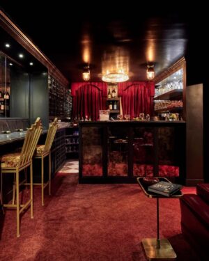 Justin Tranter Instagram - Thank you for coming to tour my house @archdigest !! Me and @moidariandarling dreamed of living in a “Transion” together for many many years. Now it’s happened. Queer dreams come true dammit! Most of the house is serving 1920’s Deco but as you’ll see Darian’s “penthouse” is 1980’s Deco decadence. An intentional drastic shift to gag one and all. Check the link in my bio to see ALL the gorgeous photos by @jennapeffley and read the wonderful article by Rachel Davies. Also! The magical sculpture is by @is_siigii please check out their work.