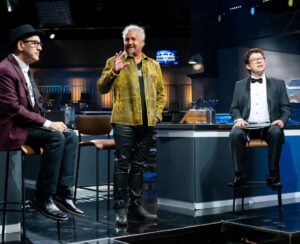 Justin Warner Instagram - This could be the finale of my career and I'd die happy. Thank you @guyfieri @foodnetwork for putting me in the role of a lifetime for a food nerd who barely made it out of high school. Thank you @simonmajumdar for the wisdom, insight, and extremely occasional post-shift beverage. Thank you all for watching the greatest culinary competition TV has ever seen. The TOCV Finale is Sunday on @foodnetwork!! 

Also @jupiter_hearts you CRUSH the wardrobe every season!!