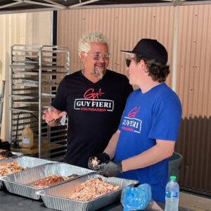 Justin Warner Instagram - Hope you are going hog wild on your birthday, @guyfieri!