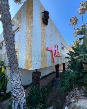 Justin Willits Instagram - Tiki! Fate led me to the Tiki apartments while I was getting my classic bikes fixed today, perfect to get me in the mood for tiki slinging at @exotikonfestival this weekend! They’re doing the @sventikikirsten auction which means tiki history will be all over the shop! Excited! See you Sunday!