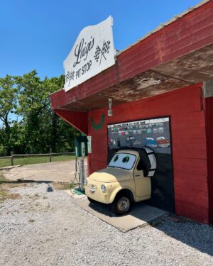 Justin Willits Instagram - Galena Kansas goes hard for Cars on #route66