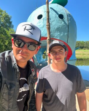Justin Willits Instagram - The Blue Whale of Catoosa, Oklahoma! Incredible Route 66 icon and one of the most famous homemade roadside wonders in America!