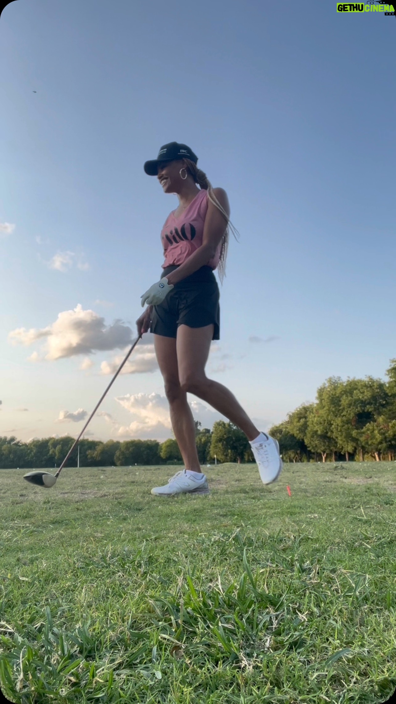 K.D. Aubert - 3 Likes - ⛳️Just another day at the range ⛳️ That @xxiogolf PRIME Royal Edition showed OUT today!
#TheGolfingActress #golfgirlsummer #golflife