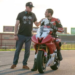 K.J. Apa Instagram - KJ Apa and Eric Dane heat up the motorcycle racing world in the first trailer for ‘One Fast Move,’ coming soon to Prime Video. Tap the link in bio for the exclusive first trailer. | 📷: Frank Masi/Prime Video