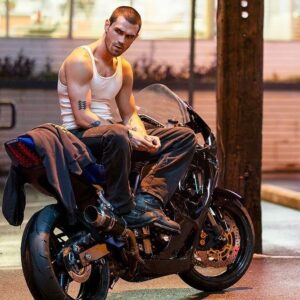 K.J. Apa Instagram - KJ Apa and Eric Dane heat up the motorcycle racing world in the first trailer for ‘One Fast Move,’ coming soon to Prime Video. Tap the link in bio for the exclusive first trailer. | 📷: Frank Masi/Prime Video