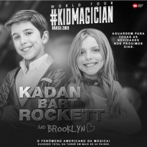 Kadan Rockett Instagram - Big Announcement:  We are coming to South America in May of 2019!  Also, check out our YouTube Channel for brand new videos out now:  BartRockettTV  Where do you want us to bring our show?  What would you like to see us do next on TV or YouTube?  Comment below to let us know!!! #KidMagician #AGT @brooklynrockett @bartrockett #SouthAmerica #Brazil #Brasil #KidMagicians #KadanRockett #BrooklynRockett #YoutubeChannel #Youtube #Youtuber #KidMagic