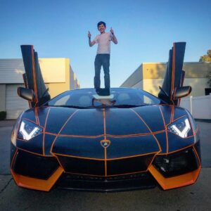 Kadan Rockett Instagram - New illusion, new ride or both?!?! 😂😍😉 Swipe to see all the pics!  What’s your favorite car???#Lamborghini #KidMagician #KidMagic #lambo #lambocarphoto #coolcar #coolcars #coolcarclub #niceride #awesomecars #awesomecar #supercars #supercar #supercarlovers #pimpmyride #tothebatcave