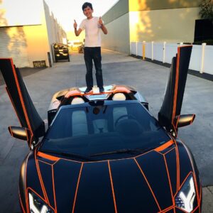 Kadan Rockett Instagram - New illusion, new ride or both?!?! 😂😍😉 Swipe to see all the pics!  What’s your favorite car???#Lamborghini #KidMagician #KidMagic #lambo #lambocarphoto #coolcar #coolcars #coolcarclub #niceride #awesomecars #awesomecar #supercars #supercar #supercarlovers #pimpmyride #tothebatcave
