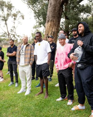 Kai Kara-France Instagram - Nau mai, haere mai! 
Acknowledging the indigenous iwi of the land and connecting to the whenua. Mauri Ora! #ufc305