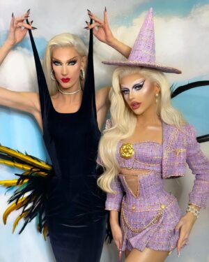 Kam Hugh Instagram - 🇬🇧TEAM LA GRANDE DAME🇫🇷
——
Let’s break down the socials with #teamlagrandedame !
I am so proud of you sis you are the best and delivered the most beautiful runways and funniest comedy, you are my queen and now let’s bring that crown 👑 !
Outfit by @ladymissboo 🫶🩷
——
#ukvstheworld #dragrace