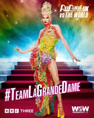 Kam Hugh Instagram - 🇬🇧TEAM LA GRANDE DAME🇫🇷
——
Let’s break down the socials with #teamlagrandedame !
I am so proud of you sis you are the best and delivered the most beautiful runways and funniest comedy, you are my queen and now let’s bring that crown 👑 !
Outfit by @ladymissboo 🫶🩷
——
#ukvstheworld #dragrace